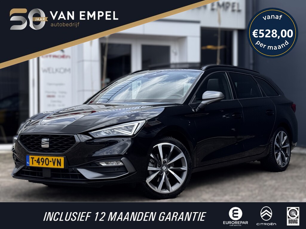 SEAT Leon Sportstourer 1.5 eTSI FR Business Intense 150 PK | Schuif-Kantel Dak | NL-Auto | Camera | Beats Audio | Virtual Cockpit