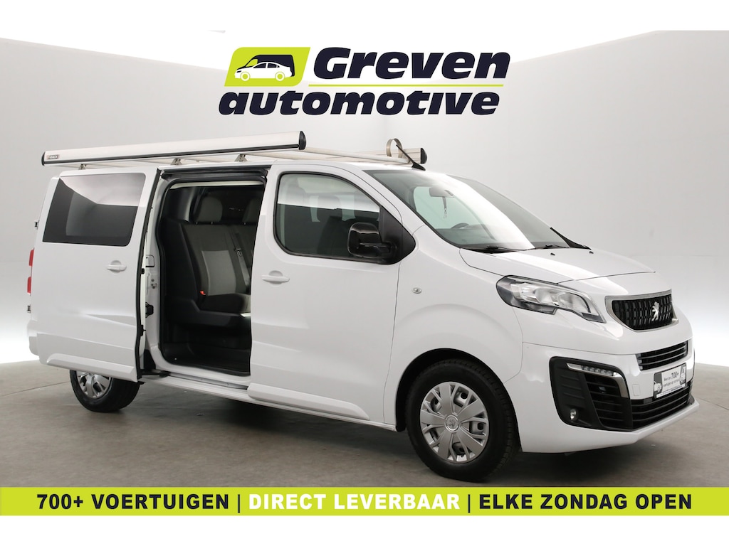 Peugeot Expert 2.0 BlueHDI 145PK L3H1 | DC | 6 Zits | Airco | Cruise | Camera | Trekhaak | Carplay | Imperiaal | Navi