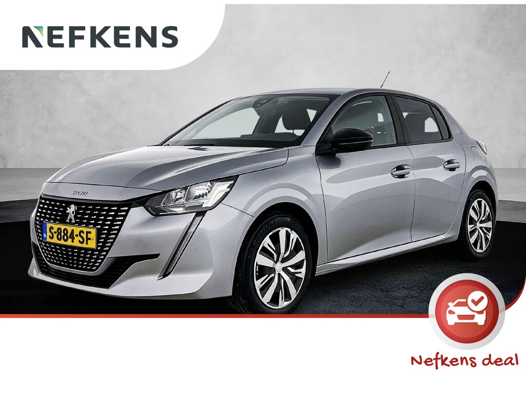 Peugeot 208 Active Pack 100pk | Navigatie | Airco | Cruise Control | Parkeersensoren | Automatisch dimlicht | Apple Carplay / Android Auto | DAB+ radio | Bluetooth | Elektrisch inklapbare spiegels | Multifunctioneel lederen stuurwiel | Donker getint glas |