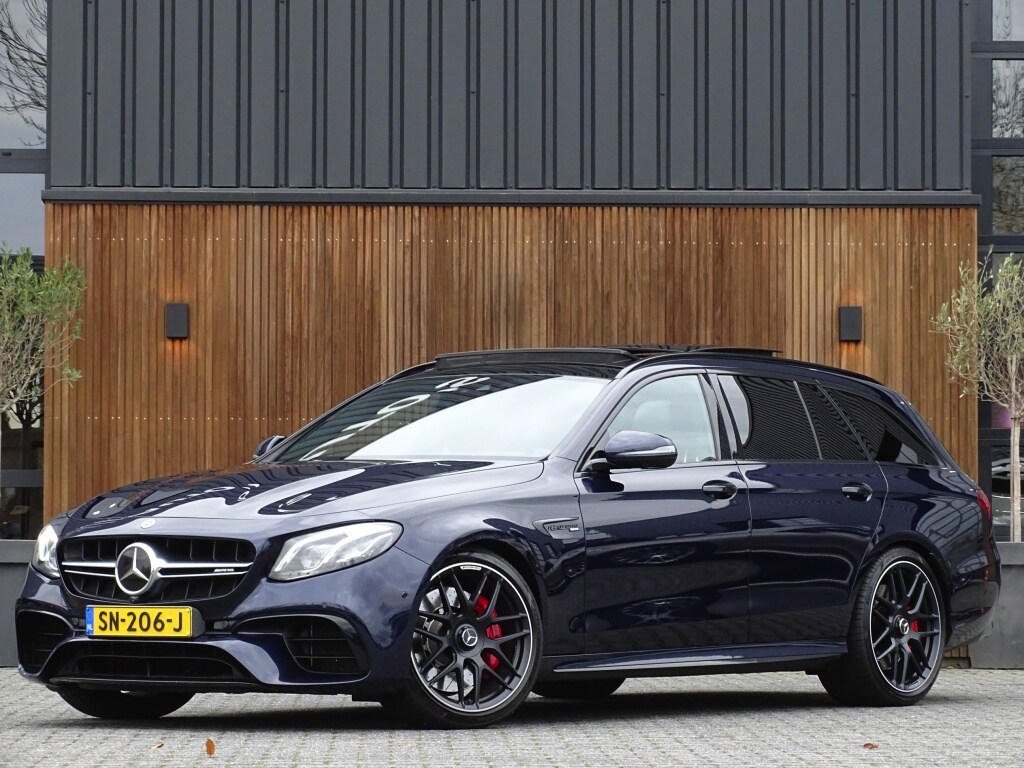 Mercedes-Benz E-klasse Estate E63s AMG V8 612PK 4-Matic / carbon / pano / head-up / 360°