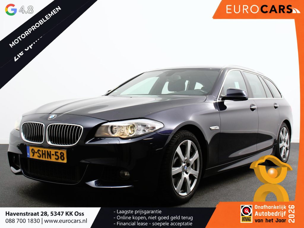 BMW 5-Serie Touring 520i Automaat Lees opmerkingen! Navigatie Climate Control Trekhaak Cruise Control Parkeer sensoren Lichtmetalen Vegen Handel/Export!