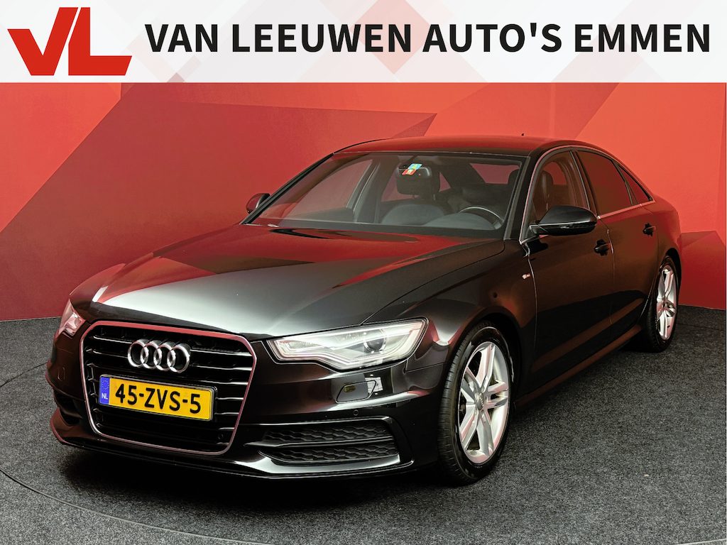 Audi A6 Limousine 2.0 TFSI | 2x S line | Led | Media | Automaat | Navi | Trekhaak | APK 27-02-2027