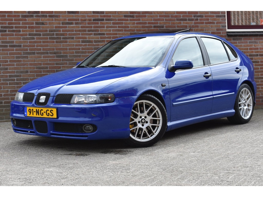 SEAT Leon 2.8 V6 Topsport 4 '03 Leder Airco Inruil mogelijk