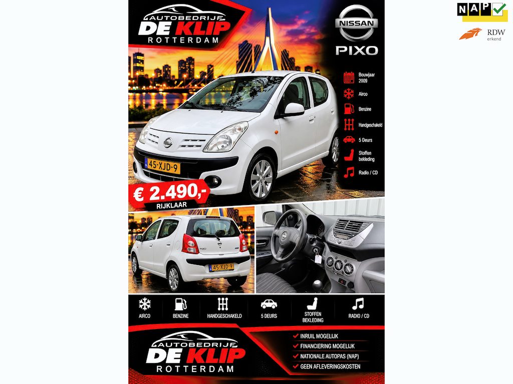 Nissan Pixo 1.0 Look|Airco|