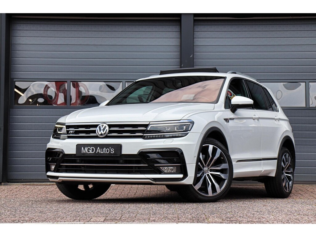 Volkswagen Tiguan 2.0 TSI 4Motion 2x R-Line /LED/PANODAK/360 CAMERA/VIRTUAL/MEMORY/STOELVERW./LEDER!