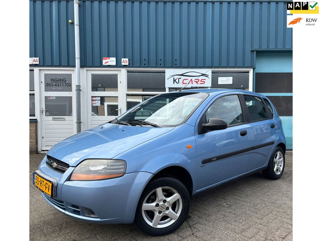 Chevrolet Kalos 1.4 Spirit 5 Drs | NAP | APK | Trekhaak | LM Velgen | Airco | Radio met Aux |