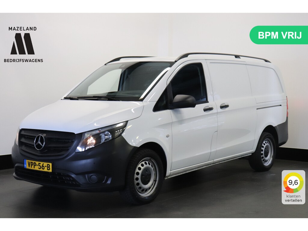 Mercedes-Benz Vito 114 CDI Automaat Lang 2x Schuifdeur EURO 6 - AC/Climate - Cruise - Camera - € 18.900,- Excl.