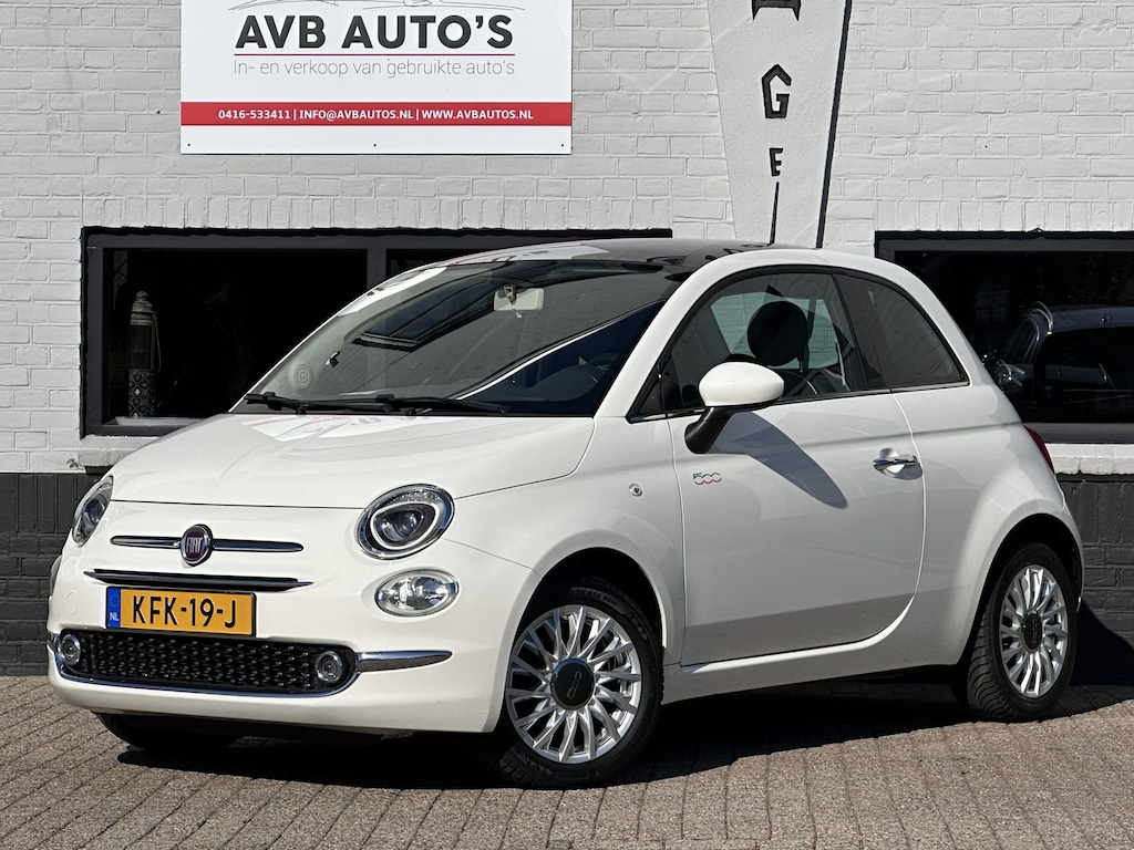 Fiat 500 1.2 Lounge Airco Panoramadak PDC Carplay NAVI