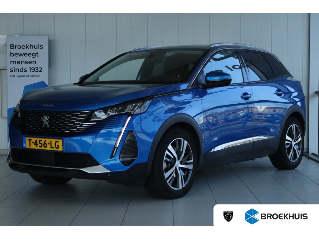 Peugeot 3008 1.6 HYbrid 225 Blue Lease Allure | Adapt. Cruise | Trekhaak | Camera | Navi | Keyless | Dodehoekbewaking | Carplay | Navi |