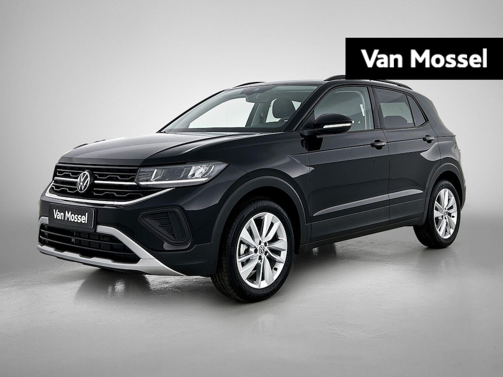 Volkswagen T-Cross 1.0 TSI Life Edition 116 PK Automaat | Fysieke voorraad | Apple Carplay draadloos | Camera | Keyless access | 17" Lichtmetalen velgen | LED koplampen | Android Auto draadloos | Parkeersensoren achter | Airco | Adpatieve cruise control | Ruiten getint |
