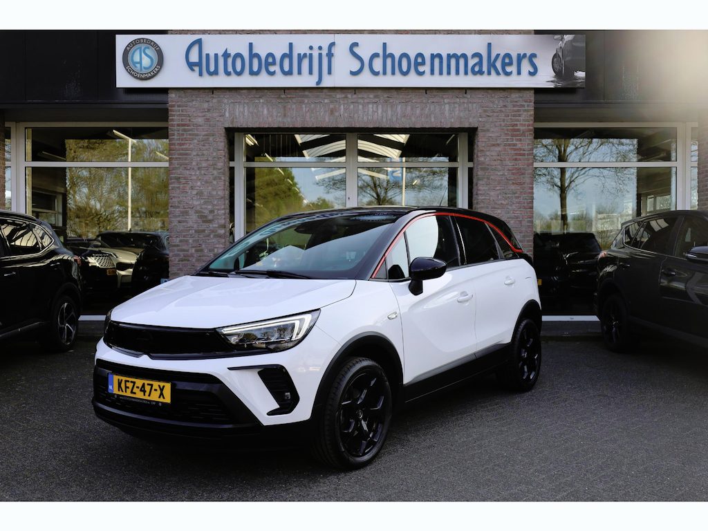 Opel Crossland 1.2 Turbo GS Line LEER/ALCANTARA CARPLAY DAB NAVI PDC 17"LMV DUO-TONE!