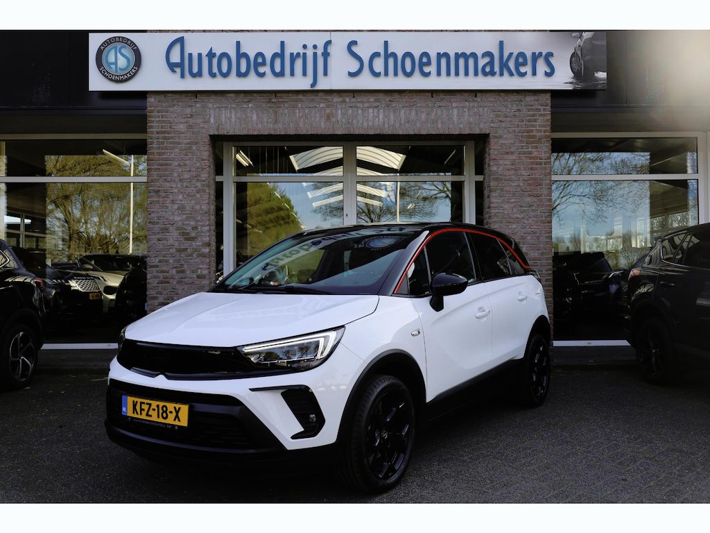 Opel Crossland 1.2 Turbo GS Line LEER/ALCANTARA CARPLAY DAB NAVI PDC 17"LMV DUO-TONE!