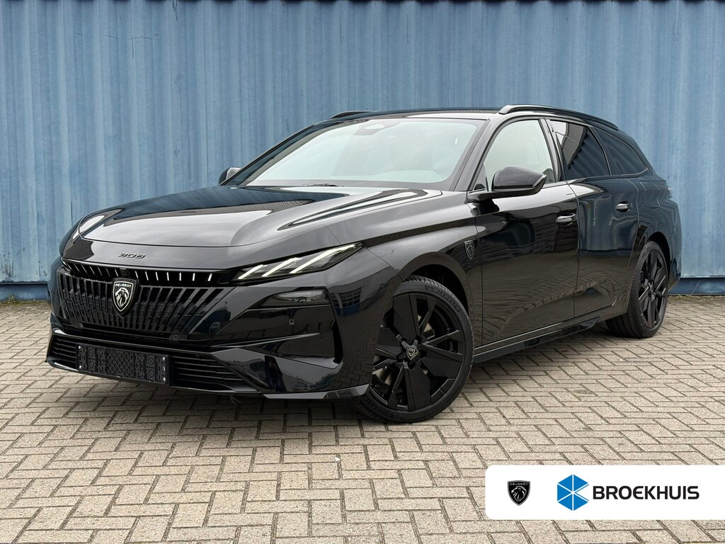 Peugeot 308 SW 1.6 Plug-in Hybrid 195 GT 8 Jaar garantie | Alcantara bekleding | Elektrisch verstelb. bestuurdersstoel met geheugen | Massage stoelen | Standkachel | Elektrische achterklep | Adeptieve cruise control