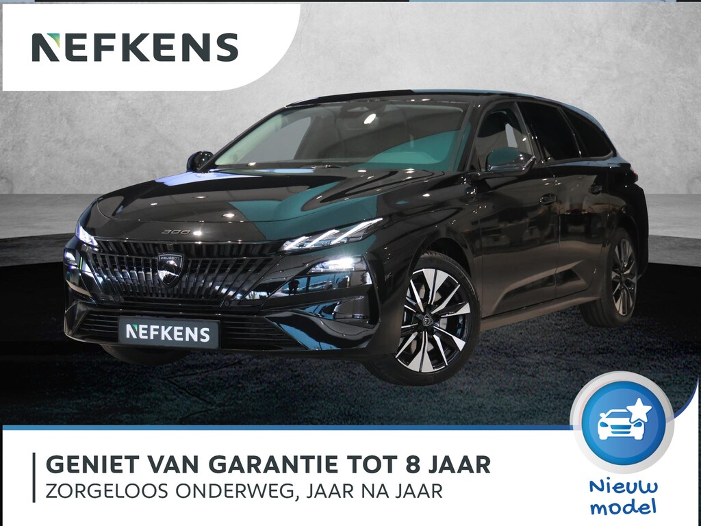 Peugeot 308 SW Allure Plug-in Hybrid 195 pk Automaat | Voorraad | Tot 8 jaar garantie! | Achteruitrijcamera 360° | Navigatie | Dode hoek | Keyless start/entry