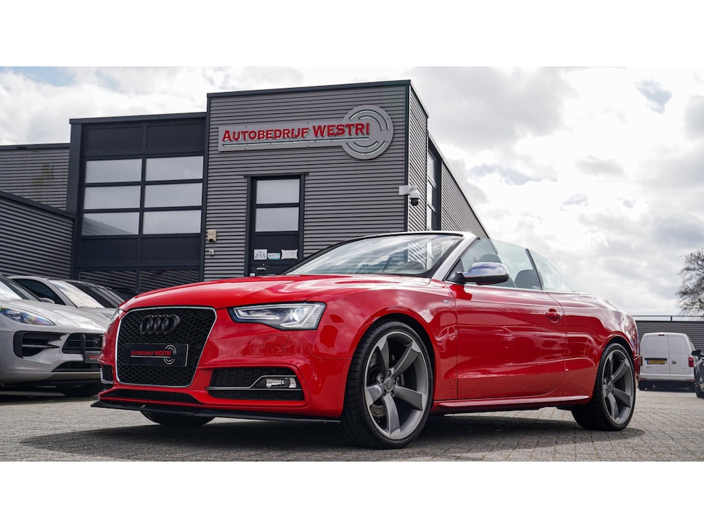 Audi S5 Cabriolet 3.0 TFSI S5 quattro Pro Line | Stoelverwarming | Elektrische voorstoelen | Carbon Interieur delen