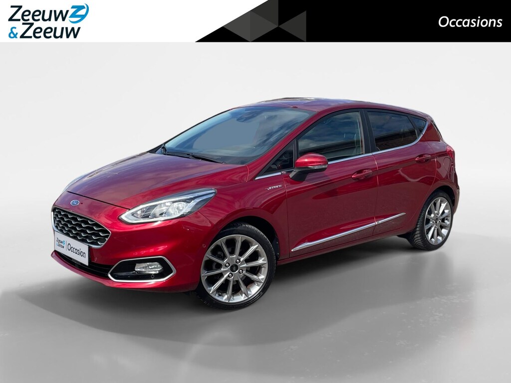 Ford Fiesta 1.0 EcoBoost Vignale 125PK | Adaptieve Cruise Control | B&O | Half leder | Camera | Keyless Entry | Privacy Glass | Winter Pack | Parkeersensoren | Navigatie | All weather banden
