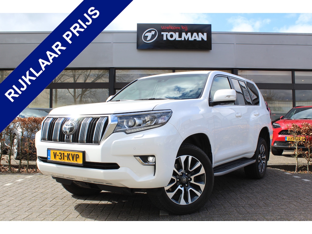 Toyota Land Cruiser 2.8 D-4D-F Professional Window Van | Rijklaar | Trekhaak | Off-road pack | NL-auto | Leder | JBL | Keyless | Blind Spot | Camera's | Stoelkoeling-/verw. | PDC v+a