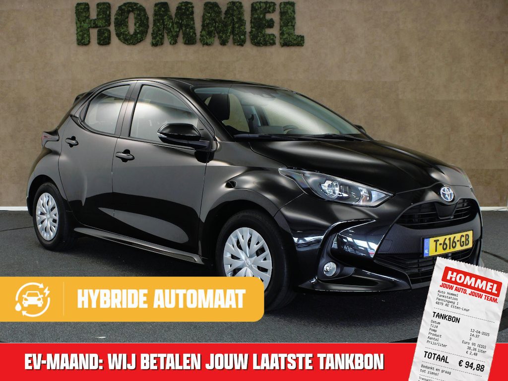 Toyota Yaris 1.5 Hybrid Active - CLIMATE CONTROL - DAB AUDIO - APPLE CARPLAY/ ANDROID AUTO - ARMSTEUN VOOR - CAMERA - ADAPTIEVE CRUISE CONTROL - THUISKOMER - MISTLAMPEN VOOR - LICHT EN REGENSENSOR