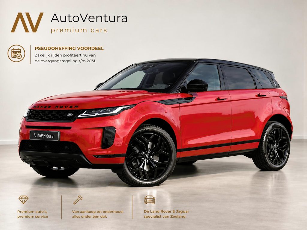 Land Rover Range Rover Evoque 2.0 P250 AWD HSE l Facelift l Black Pack l Stuurwielverwarming l 360 Camera l Clearsight l Head-Up