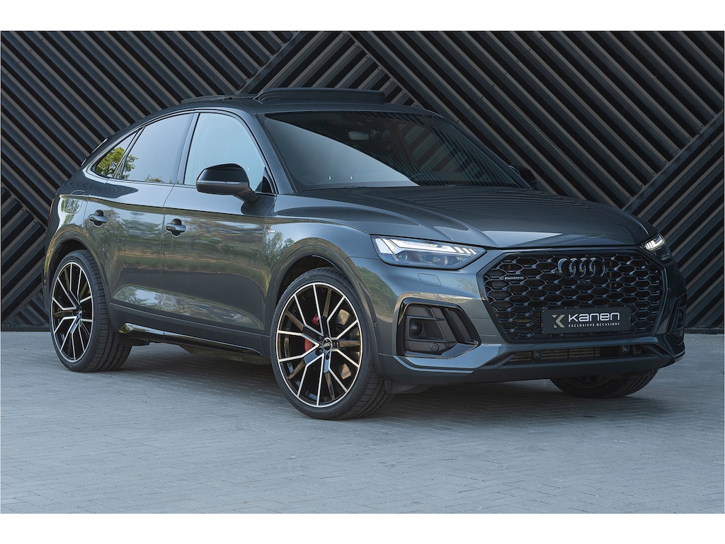Audi Q5 Sportback 55 TFSI e quattro S-Line Luchtv. ACC Pano Memory B&O Matrix 360 Head Up Ambient Keyless