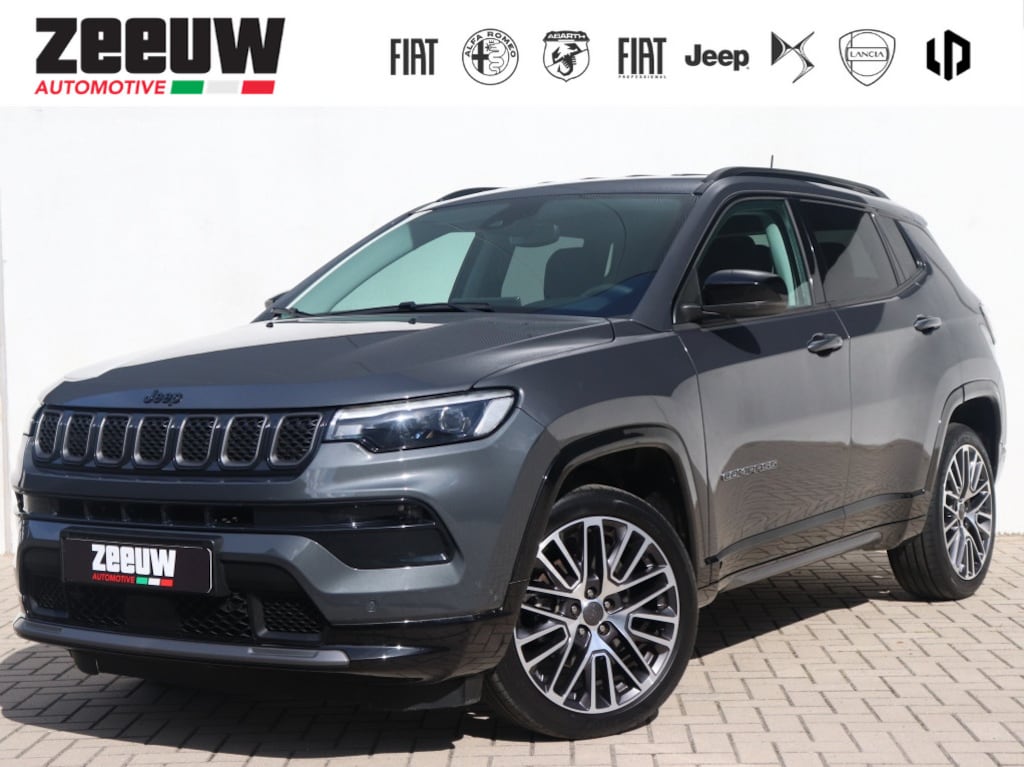 Jeep Compass 1.5T e-Hybrid 130 PK Summit | Leder | Winter | Camera | LED | 19