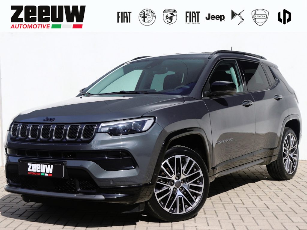 Jeep Compass 1.5T e-Hybrid 130 PK Summit | Leder | Winter | Camera | LED | 19