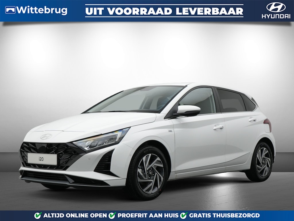 Hyundai i20 1.0 T-GDI Premium met Navigatie, Camera, Stoelverwarming en Keyless Entry Uit voorraad leverbaar!