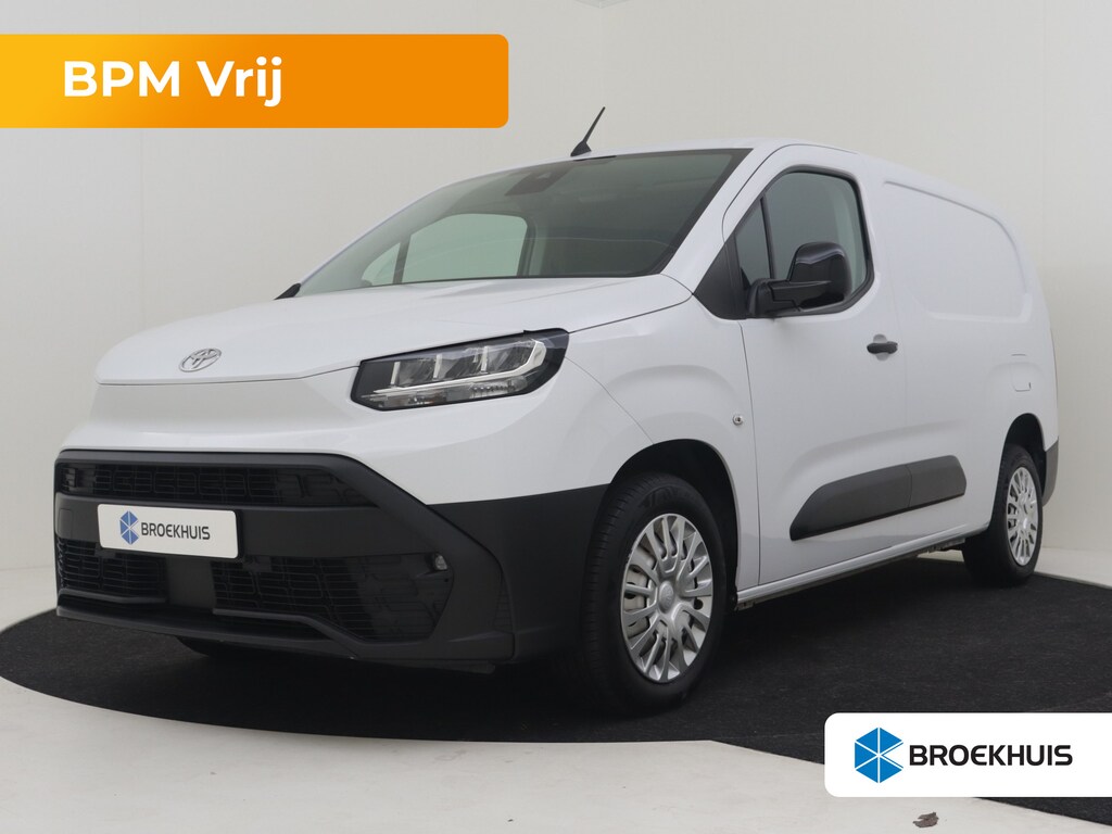 Toyota ProAce City L2 Duty 102PK | Airco | Stoelverw. | Cruise | Camera | Navy by App | Airconditioning | Audiobediening op het stuurwiel | Cruisecontrolsysteem (Cruisecontrol)