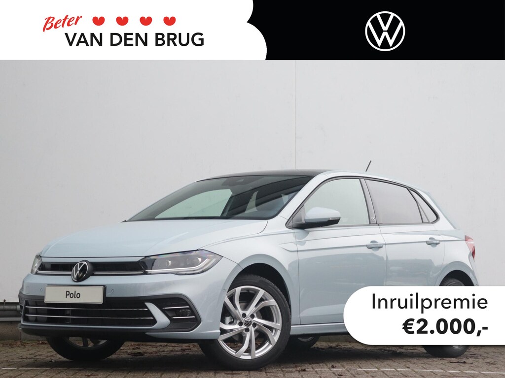 Volkswagen Polo 50 Edition 1.0 TSI 95 PK | Adaptieve Cruise | 17" inch velgen | Digital cockpit | Panoramadak | Camera |