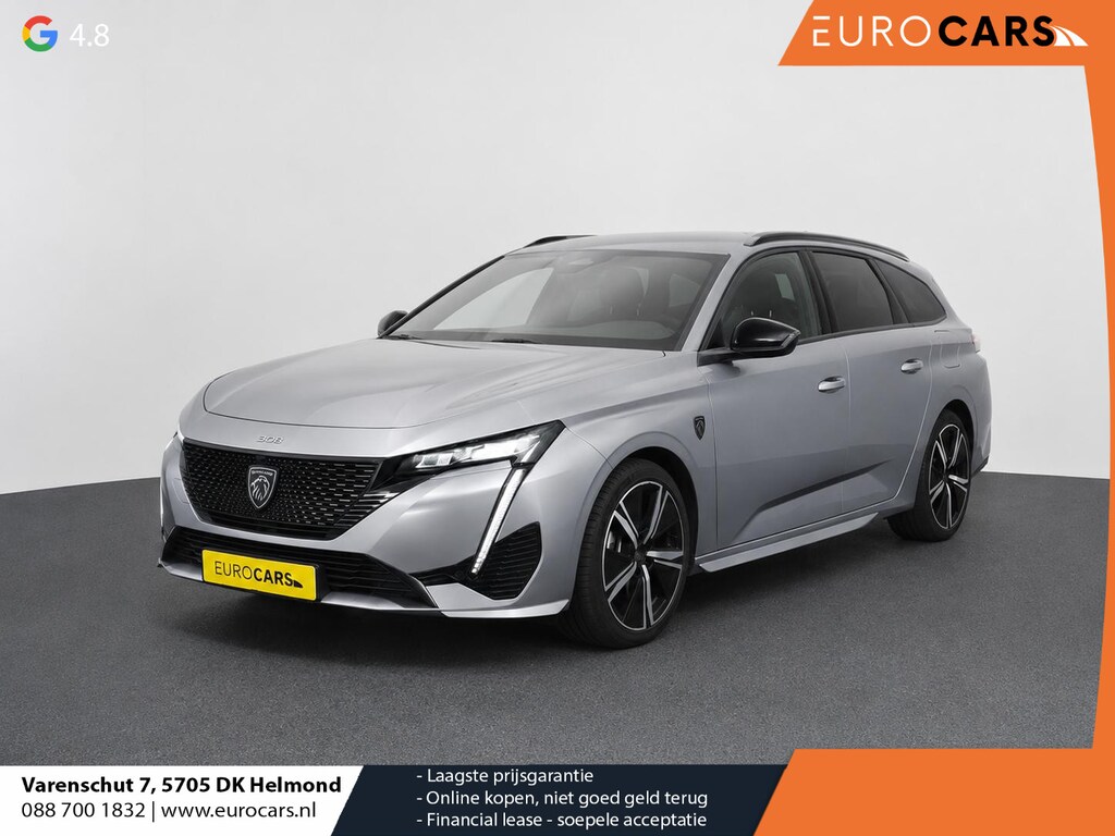 Peugeot 308 SW 1.6 Plug-in Hybrid 225 GT Camera Navigatie Apple Carplay Adaptive Cruise Control Stoelmassage Android Auto Camera Parkeersensoren  Stoelverwarming FULL LED Climate Control Virtual Cockpit Lichtmetalen velgen