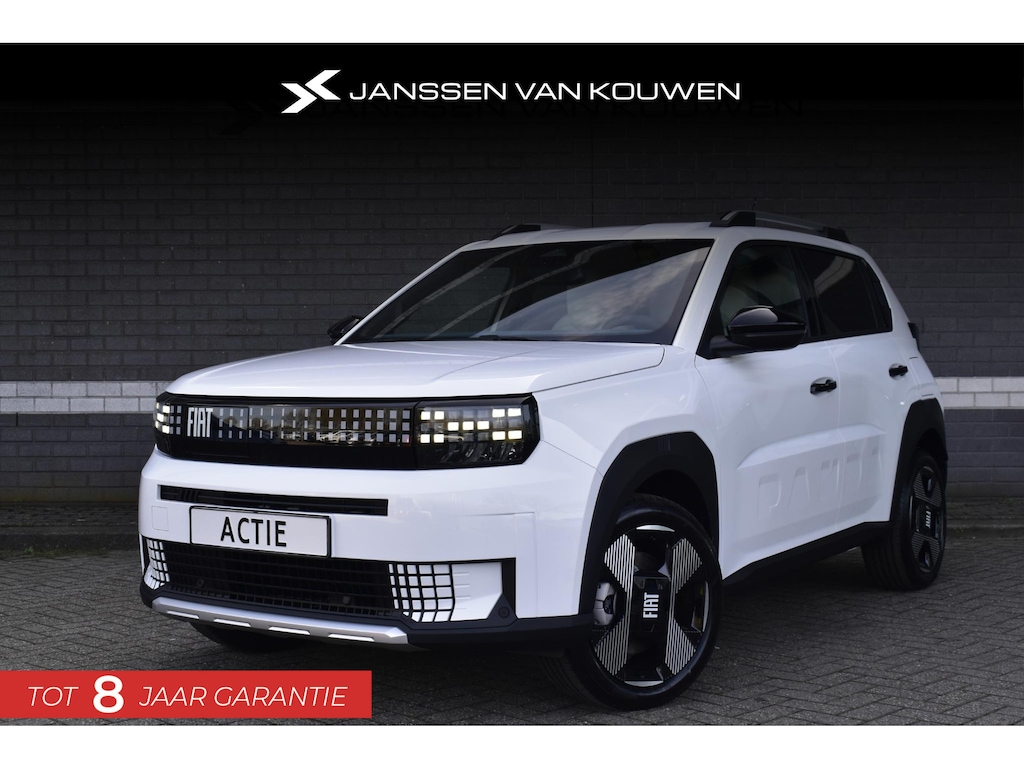 Fiat Grande Panda La Prima 44 kWh 1 Fase l 2+6 jaar garantie l Voordeel l Nieuw
