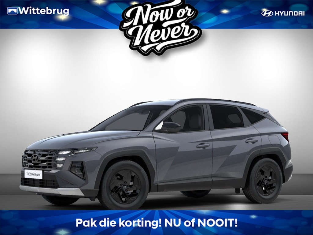 Hyundai Tucson 1.6 T-GDI HEV Pure Edition Full Hybride Automaat met Navigatie, Camera en Climate Control Uit voorraad leverbaar!