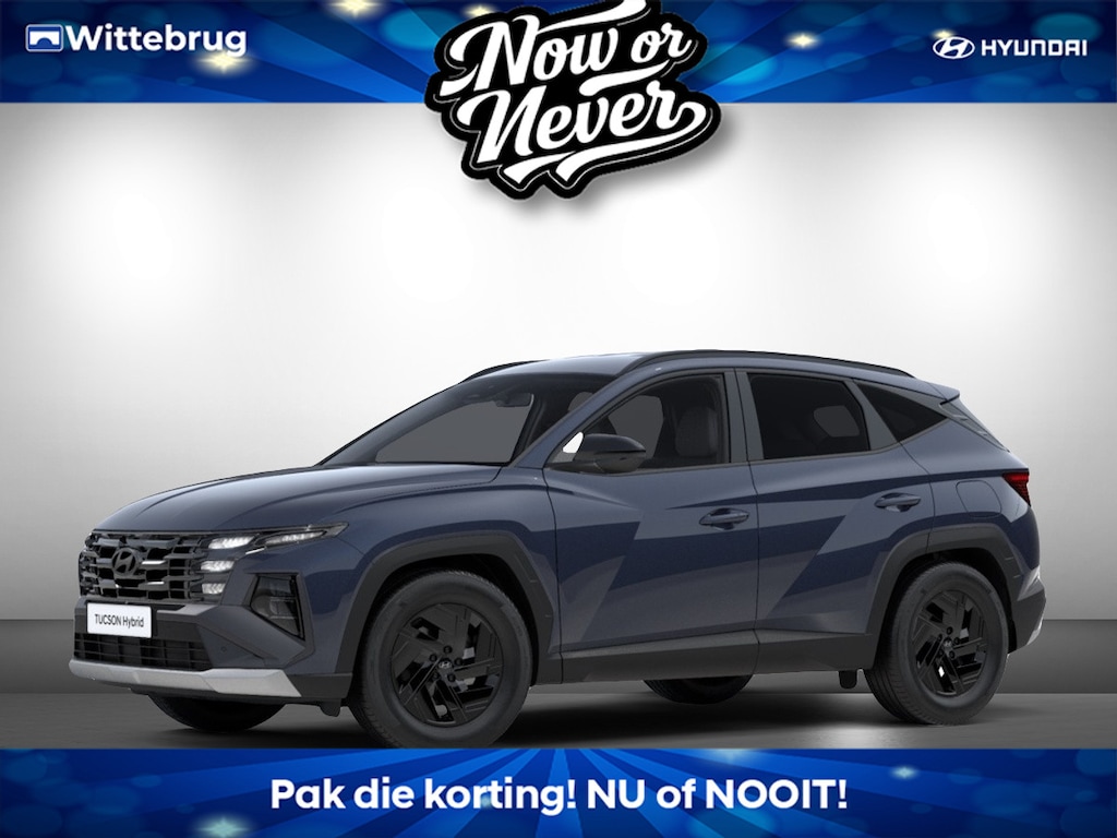 Hyundai Tucson 1.6 T-GDI HEV Pure Edition Full Hybride Automaat met Navigatie, Camera en Climate Control Uit voorraad leverbaar!
