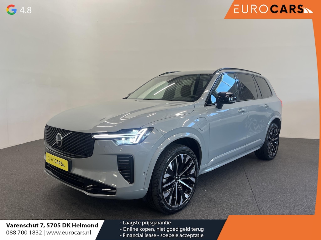 Volvo XC90 2.0 T8 Plug-in hybrid AWD Plus Dark 7 persoons Navigatie Apple Carplay/Android Auto 360 Camera Parkeersensoren Adaptive Cruise Control Full LED Stoel- en stuurverwarming Memory stoelen Climate Control Lichtmetalen velgen
