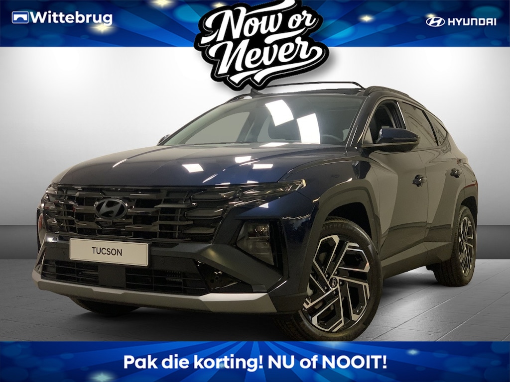 Hyundai Tucson 1.6 T-GDI PHEV Premium Sky Plug-In Hybride met Panorama Schuifdak, Lederen bekleding, Navigatie en Stoelverwarming Uit voorraad leverbaar!