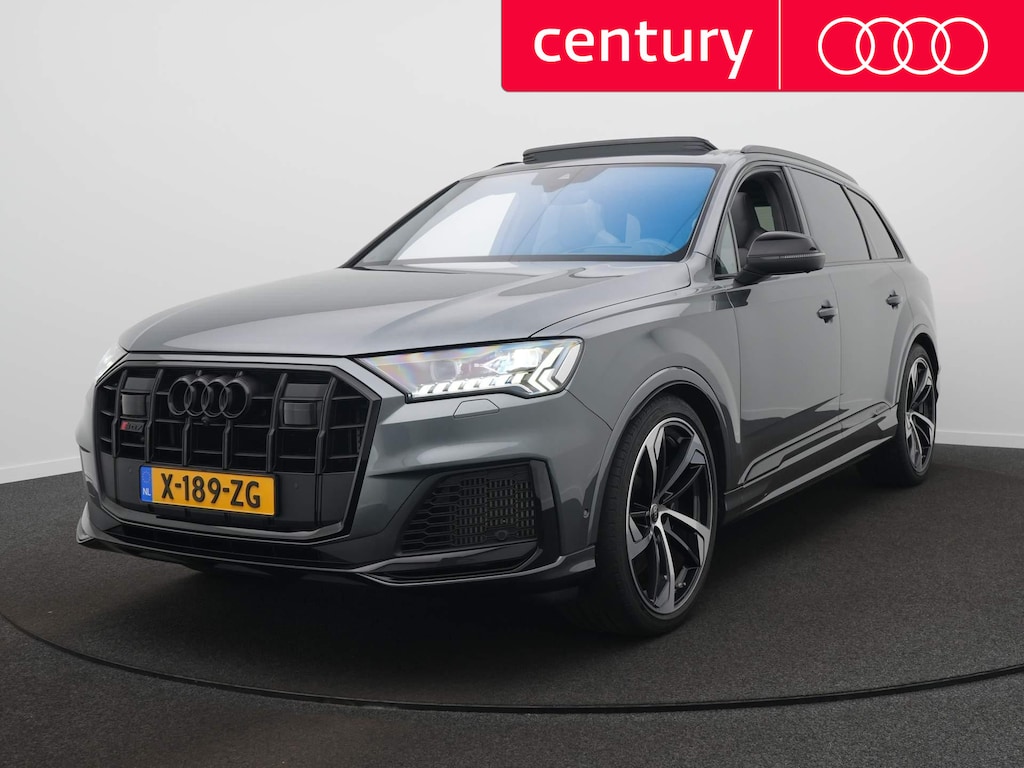 Audi SQ7 4.0 TFSI Quattro Adaptive Cruise | Leer | Panoramadak | B&O | Luchtvering | Laser-LED | Trekhaak | 22"
