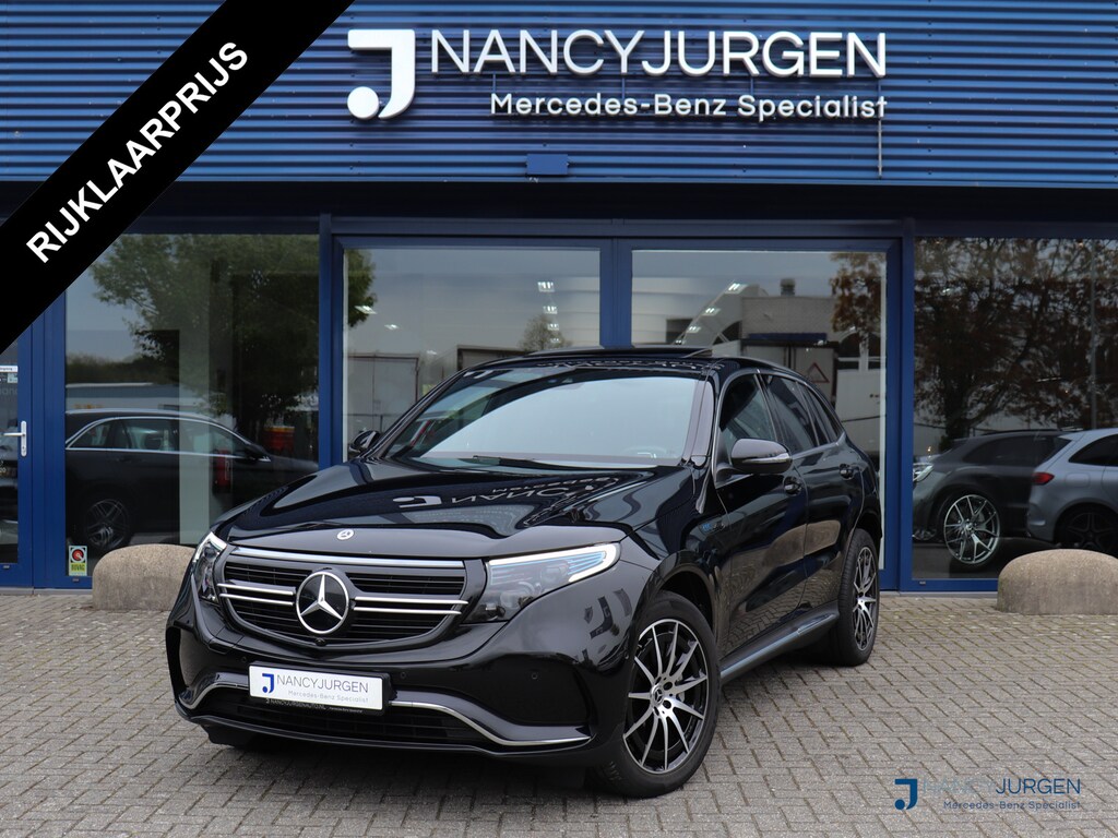 Mercedes-Benz EQC 400 4M | AMG Line | SoH 97,3% | Panoramadak Elektr. | LED | Ambiente Verlichting | Parkeer Pakket | Camera | Trekhaak Elektr. | Met Batterijcertificaat