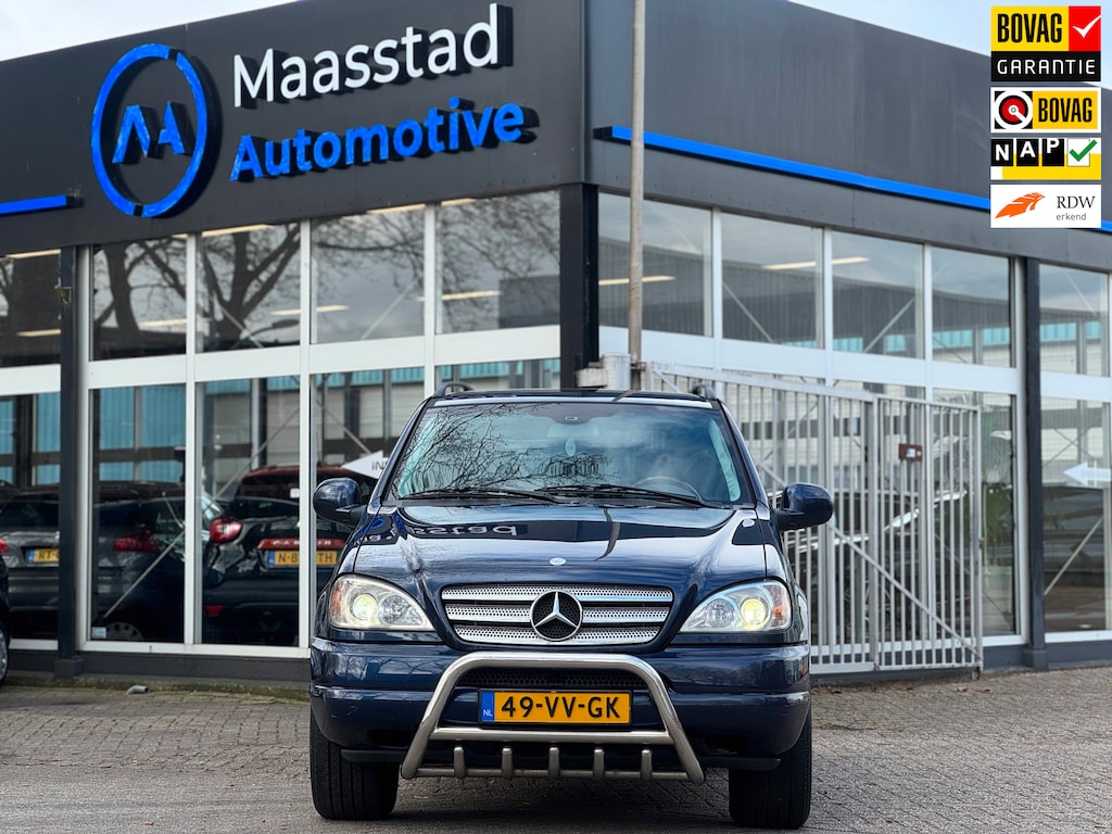 Mercedes-Benz ML-klasse ML 270 CDI Youngtimer Grijs kenteken Automaat AMG-Brabus details