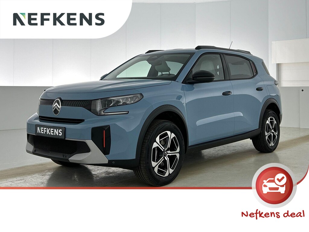 Citroën C3 Aircross 1.2 Hybrid 145pk Max 7p. |  Automaat | 8 Jaar Garantie | 7 Zitplaatsen | Navigatie | Camera | Climate Control Airco | Cruise Control | 17"LMV | LED | Dodehoekdetectie | Apple Carplay/Android Auto |