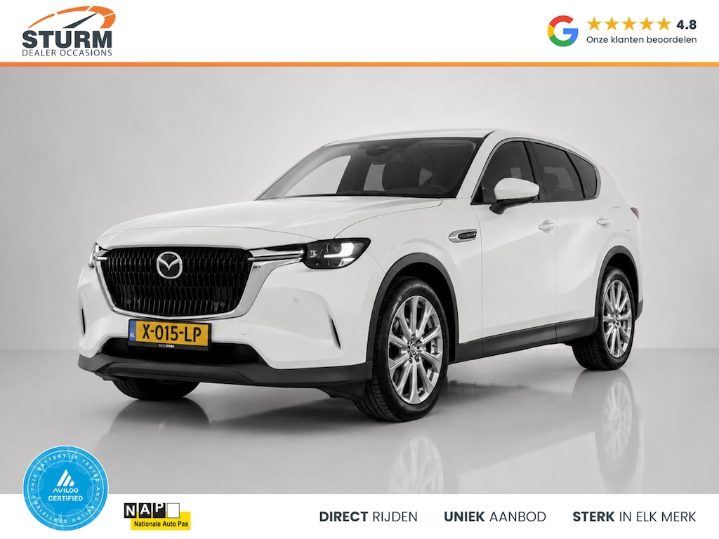 Mazda CX-60 2.5 e-SkyActiv PHEV Exclusive-Line SoH 97,8% NL-Auto!