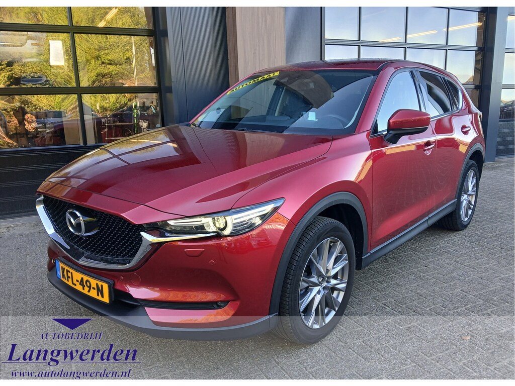 Mazda CX-5 2.0 SkyActiv-G 165 / leren bekleding / trekhaak / HUD / applecarplay / android auto