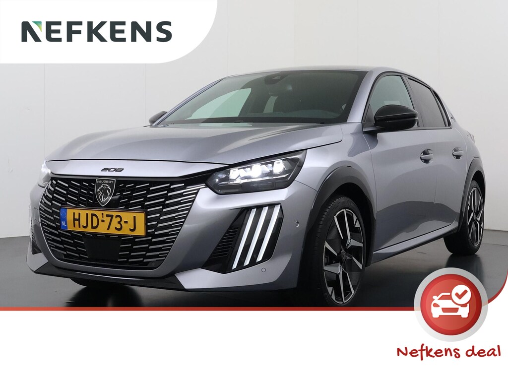 Peugeot 208 GT 145pk Hybrid Automaat | Navigatie | Camera voor en achter | Adaptieve Cruise control | Apple Carplay Android auto draadloos | Full LED koplampen