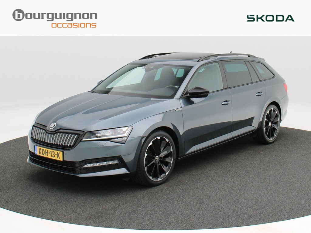 Skoda Superb 1.4 TSi 218 Pk iV Sportline Business | Panoramadak | Adaptive Cruise | Stuur/Stoel Verwarming | CarPlay | 19 Inch | 89.796 Km !!