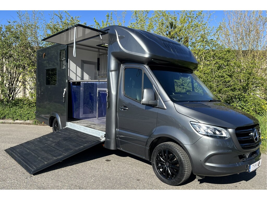 Mercedes-Benz Sprinter 319 Paardewagen / Horsetruck / Veewagen