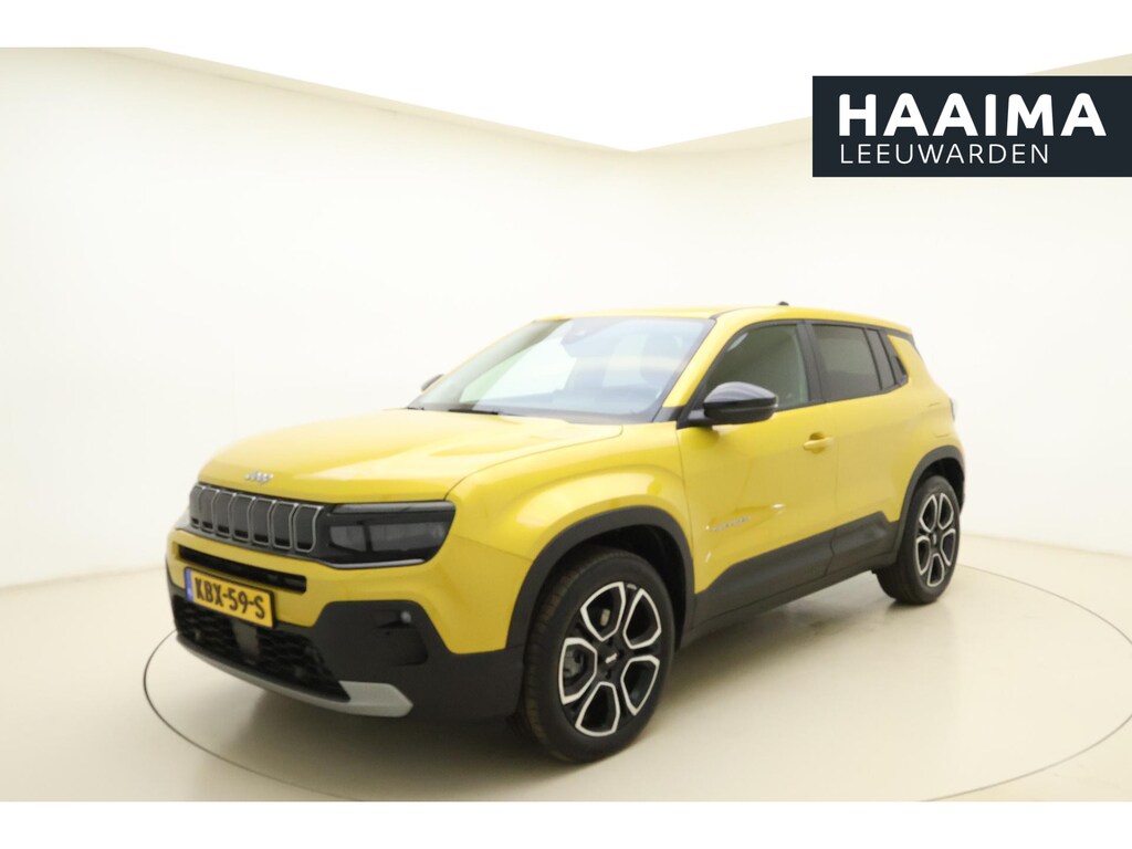 Jeep Avenger 1.2 e-Hybrid Summit Automaat | JBL Soundsystem | Navigatie | Elektrische achterklep | Keylee | Climate control | Camera | Draadloze telefoonlader