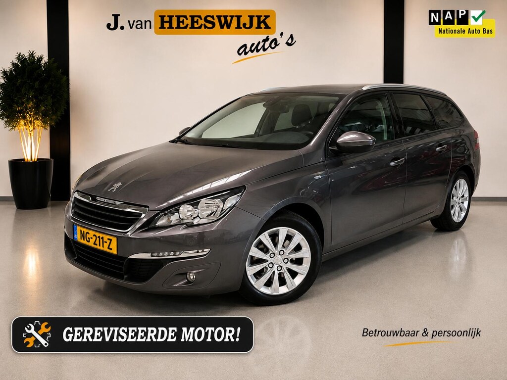 Peugeot 308 SW 1.2 PureTech Style AIRCO | AUDIO | LMV | CV OP AFSTAND | NAVI | CRUISE CONTROL | PDC | PANORAMA DAK