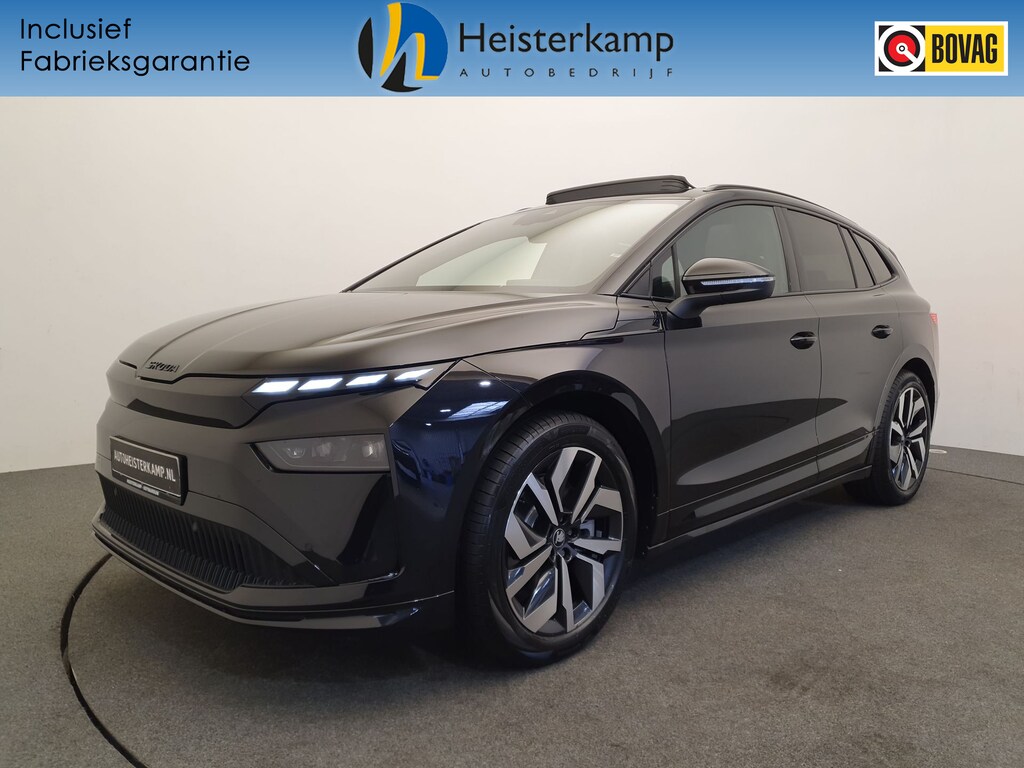 Skoda Enyaq 85 Sportline 82 kWh 286pk Wegklapbare trekhaak, Panoramadak, Warmtepomp