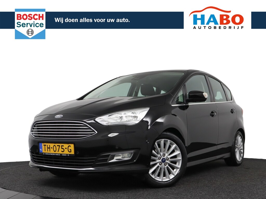 Ford C-Max 1.0 ECOBOOST TITANIUM 125PK ECC/CRUISE/NAV/CAMERA/KEYLESS.ENTRY/STOEL.VERWARM/REGEN.SENS/LMV