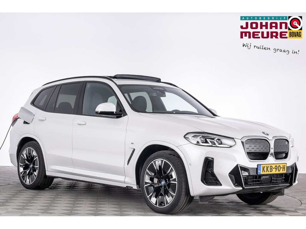 BMW iX3 High Executive M-Sport 80 kWh | PANORAMADAK | harman/kardon | Head-Up | SOH: 100% | *LET OP, DONDERDAG 10 SEPT. GESLOTEN!*