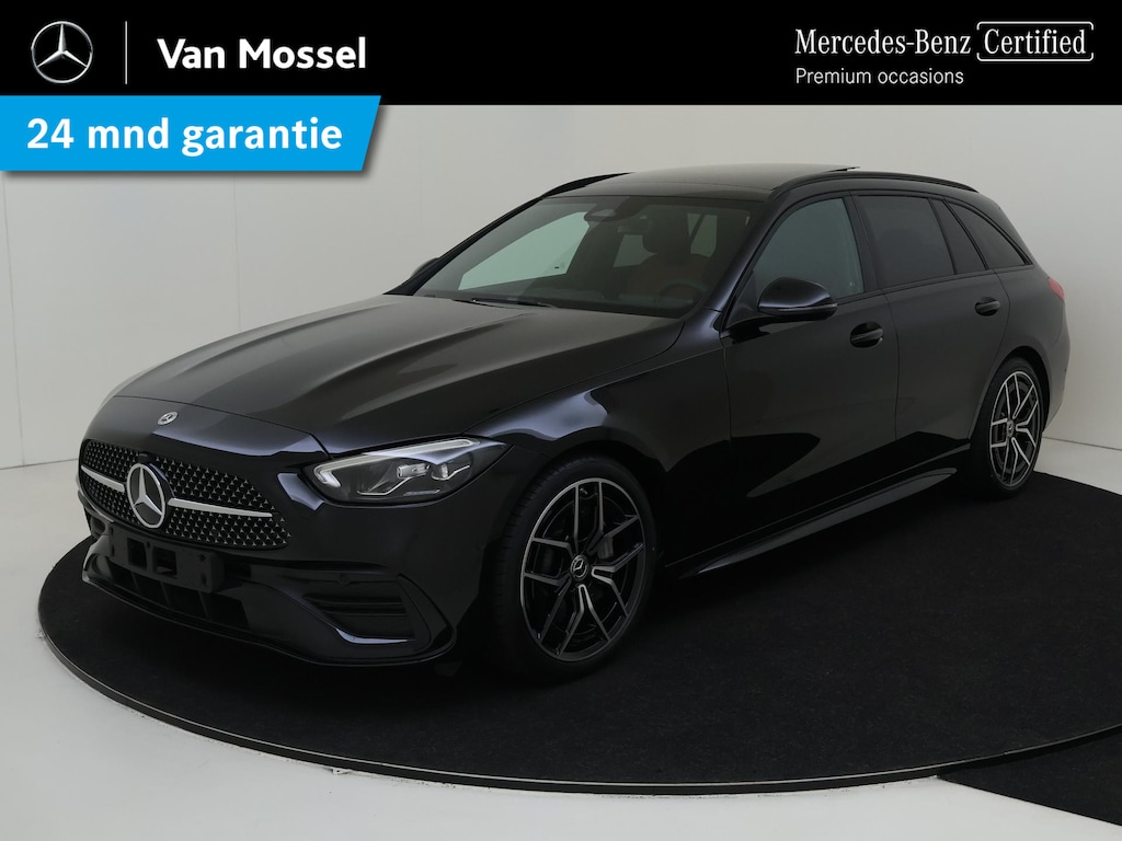 Mercedes-Benz C-klasse 180 Estate LIMITED / AMG/ Panoramadak/ 19 inch/ Night/ DISTRONIC